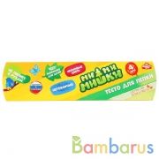 Тесто для лепки Ми-ми-мишки 4 цв. по 60 г (неоновые цвета), рф МУЛЬТИ АРТ в кор.18шт | фото №0