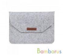 Конверт-чехол войлочный Gurdini для Macbook Pro 15.6"-16" дюймов (Серый) | фото №0