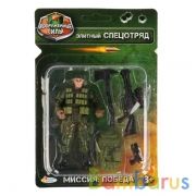 Набор СОЛДАТИК с оружием блистер, 19*13*2см ИГРАЕМ ВМЕСТЕ в кор.4*60шт | фото №0