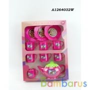 Набор посуды пластик 669 в кор. в кор.2*30шт | фото №0