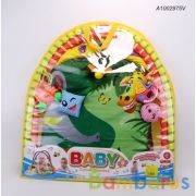 Коврик детский мягкий с погремушками в сумке в кор.36шт | фото №0