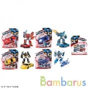 Робот-машина в ассорт. SD-126 на блистере в кор.2*36шт | фото №0