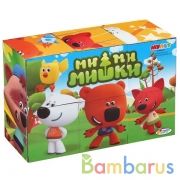 Набор из 6-и кубиков пленка Ми-ми-мишки ИГРАЕМ ВМЕСТЕ в кор.54наб | фото №0