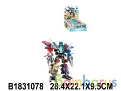 Конструктор робот в ассорт. в дисплее уп-6шт в кор.24уп | фото №0