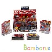 Робот трансформирующийся в ассорт. на блистере в дисплее ТМ "ТЕХНОДРАЙВ" уп-8шт в кор.2*9уп | фото №0