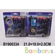 Набор полиция (пистолет+присоски+наручники) на карт. в кор.4*108шт | фото №0