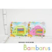 Счеты, цвет в ассорт. на карт. в кор.2*288шт | фото №0