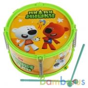 Барабан Ми-ми-мишки в пак,16,5*16,5*9,5см ИГРАЕМ ВМЕСТЕ в кор.2*36шт | фото №0