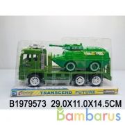 Трейлер инерц. с танком 3688 в пласт. в кор.2*36шт | фото №0