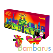 Русский салют РК3125 Вертушки Супер моль Фейерверк | фото №0