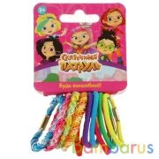 Аксесс. д/девочек СКАЗОЧНЫЙ ПАТРУЛЬ 10 резинок д/волос на карт. в пак. МИЛАЯ ЛЕДИ уп-12шт в кор100уп | фото №0