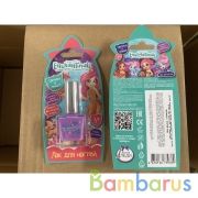 Косметика ДЛЯ ДЕВОЧЕК ЭНЧАНТИМАЛС лак для ногтей св в темн 10,5мл фиол блис МИЛАЯ ЛЕДИ в кор.6*24шт | фото №0