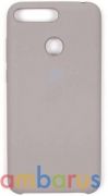 Чехол силиконовый Soft Touch для Honor 7A Pro / 7C / Huawei Y6 Prime (2018) (Серый) | фото №0