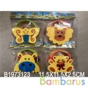 Бубен цвет в ассорт. в пак. в кор.4*144шт | фото №0