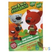 Набор д/дет тв-ва Ми-ми-мишки фигурка для росписи (краски, кисточка) MultiArt в кор.24шт | фото №0