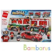 Конструктор пласт. машина + заправка, с фигурками и аксесс., 1095дет. в кор. в кор.5шт | фото №0