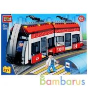 Конструктор "Город мастеров" новый трамвай, 327дет. в русс. кор. в кор.2*12шт | фото №0