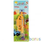 Труба "Синий трактор" на карт. ТМ "ИГРАЕМ ВМЕСТЕ" в кор.24шт | фото №0