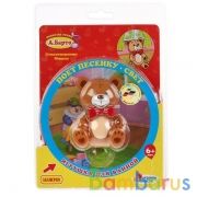 ИГРУШКА ПВХ "ИГРАЕМ ВМЕСТЕ" МИШКА, СВЕТ+ЗВУК НА БЛИСТЕРЕ (РУСС. УП.) в кор.6*12шт | фото №0