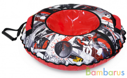 Надувная ватрушка (тюбинг) 85см "Nika kids Экстрим" ТБ2К-85/Э с автокамерой, уп.1 | фото №0