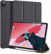Чехол Dux ducis для iPad PRO 12.9 (2020) Silicon, sort touch с отсеком для стилуса (Чёрный) | фото №0