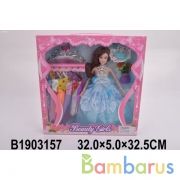 Кукла 29см с набором одежды  и аксесс., в ассорт. 912 в кор. в кор.2*30шт | фото №0