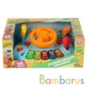 Развивающее пианино с рулем Ми-ми-мишки 50 песен, фраз и звуков в кор. Умка в кор.2*18шт | фото №0