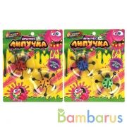 Игрушка лизун-липучка божья коровка 2шт на блистере ИГРАЕМ ВМЕСТЕ в кор.2*72шт | фото №0