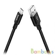 USB дата-кабель Hoco X14 Times speed MicroUSB (1.0 м) Black | фото №0