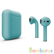Беспроводные наушники Apple AirPods 2 Color (без беспроводной зарядки чехла) Мятный | фото №0