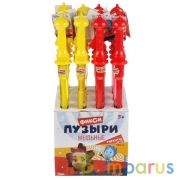 Мыльные пузыри гиганты ФИКСИКИ в колбе 120мл, скл.палочка в дисплее ИГРАЕМ ВМЕСТЕ уп-16шт в кор.4уп | фото №0