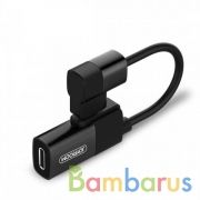 Аудио переходник Joyroom Apple Dual Lightning Audio Converter(Upgrade) (Черный) | фото №0