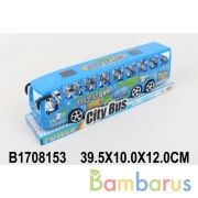 Машина инерц. автобус в пласт. в кор.2*36шт | фото №0