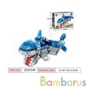 Конструктор пласт. мотоцикл, 148дет. в кор. в кор.60шт | фото №0