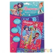 Набор д/дет тв-ва ФЕЕРИНКИ аппликация из пайеток, 17х23см MULTI ART в кор.48шт | фото №0