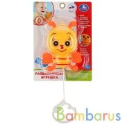 ИГРУШКА МУЗЫКАЛЬНАЯ "УМКА" "ПЧЕЛКА" С МЕХАНИЧЕСКИМ ЗАВОДОМ НА БЛИСТЕРЕ 11*9СМ в кор.2*60шт | фото №0