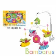 Погремушка муз. на подвеске, в ассорт. DC015-2 в кор. в кор.2*24шт | фото №0