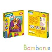 Набор для детского тв-ва, раскраска пластилином котенок МУЛЬТИ АРТ в кор.10шт | фото №0