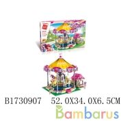 Конструктор пласт. карусель, с фигурками и аксесс., 646дет. в кор. в кор.9шт | фото №0