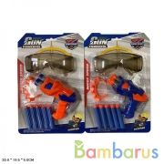 Оружие с мягкими пулями с аксесс. 677-2 на блистере в кор.2*72шт | фото №0