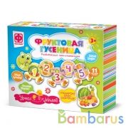 УРОКИ С МАМОЙ ФРУКТОВАЯ ГУСЕНИЦА в кор.16шт | фото №0