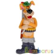 Игрушка пластизоль для ванны союзмультфильм пес шарик в сетке КАПИТОШКА в кор.72шт | фото №0