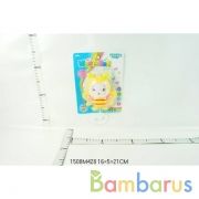 Погремушка муз. на подвеске, пчелка на карт. в кор.2*60шт | фото №0