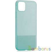 Чехол Gurdini для Apple iPhone 11 Silicon Touch (Зеленый) | фото №0