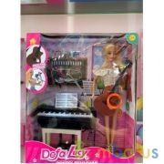 Кукла с муз. инструментами в кор. в кор.24шт | фото №0