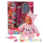 ПУПС ФУНКЦ КАРАПУЗ 40СМ, МЯГКОЕ ТЕЛО, 8 ФУНКЦ., 10 ПЕСЕН А.БАРТО, РЕАГИРУЕТ НА ЛОЖКУ В КОР.в кор.6шт | фото №0