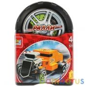 Конструктор "Город мастеров" ралли: спорткар, 53дет. в банке (русс. уп.) в кор.72шт | фото №0