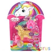 Аксессуар для кукол рожающая собака 3 щенка и аксессуары, на блистере, Карапуз в кор.2*48шт | фото №0