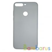 Силиконовый чехол Silky and Soft-Touch Huawei Honor 7C Pro (White) (9) | фото №0