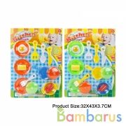 Набор посуды пластик на карт. в кор.2*48шт | фото №0